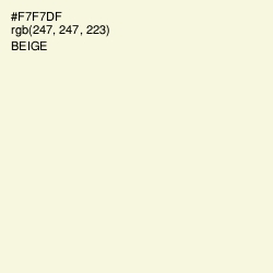 #F7F7DF - Beige Color Image