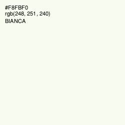 #F8FBF0 - Bianca Color Image