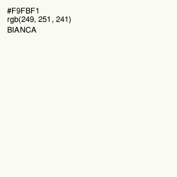 #F9FBF1 - Bianca Color Image