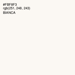 #FBF8F3 - Bianca Color Image