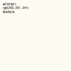 #FDFBF1 - Bianca Color Image