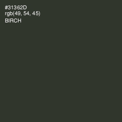 #31362D - Birch Color Image