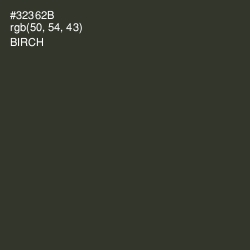 #32362B - Birch Color Image
