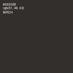 #33302B - Birch Color Image