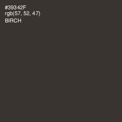 #39342F - Birch Color Image