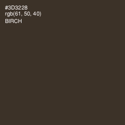 #3D3228 - Birch Color Image