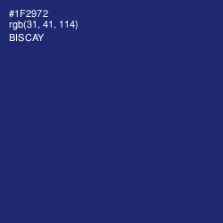 #1F2972 - Biscay Color Image