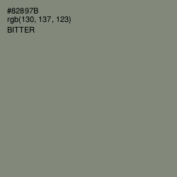 #82897B - Bitter Color Image