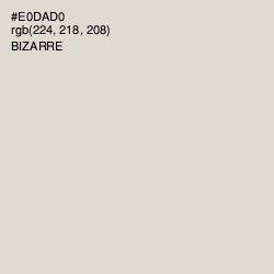 #E0DAD0 - Bizarre Color Image
