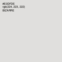 #E0DFDE - Bizarre Color Image