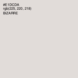 #E1DCDA - Bizarre Color Image