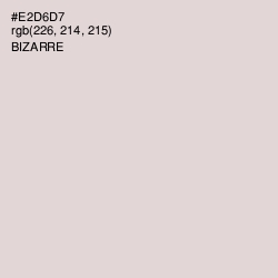 #E2D6D7 - Bizarre Color Image