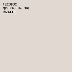 #E2D8D2 - Bizarre Color Image