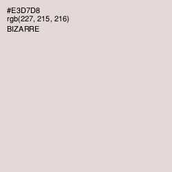 #E3D7D8 - Bizarre Color Image