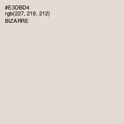 #E3DBD4 - Bizarre Color Image