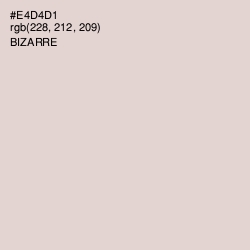 #E4D4D1 - Bizarre Color Image