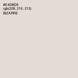 #E4DBD5 - Bizarre Color Image