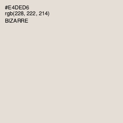 #E4DED6 - Bizarre Color Image