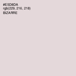 #E5D8DA - Bizarre Color Image