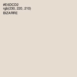 #E6DCD2 - Bizarre Color Image
