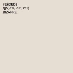 #E6DED3 - Bizarre Color Image