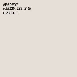 #E6DFD7 - Bizarre Color Image