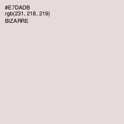 #E7DADB - Bizarre Color Image