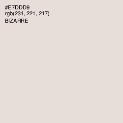 #E7DDD9 - Bizarre Color Image
