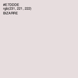#E7DDDE - Bizarre Color Image