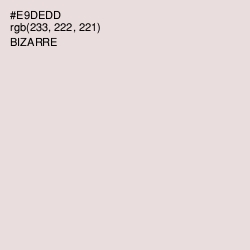 #E9DEDD - Bizarre Color Image