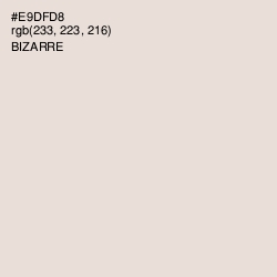 #E9DFD8 - Bizarre Color Image