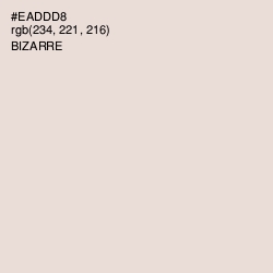 #EADDD8 - Bizarre Color Image