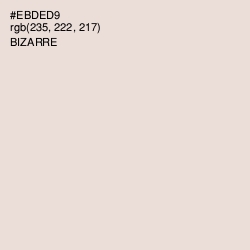#EBDED9 - Bizarre Color Image