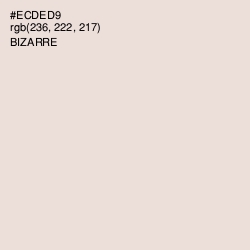 #ECDED9 - Bizarre Color Image