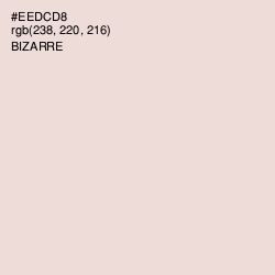 #EEDCD8 - Bizarre Color Image