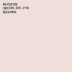 #EFDFDB - Bizarre Color Image