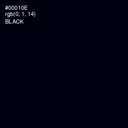 #00010E - Black Color Image