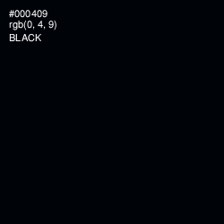 #000409 - Black Color Image