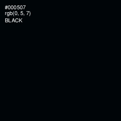#000507 - Black Color Image