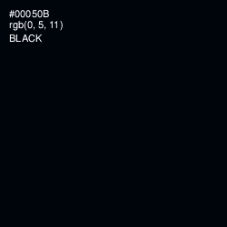 #00050B - Black Color Image