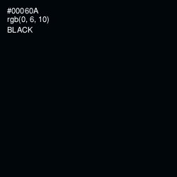 #00060A - Black Color Image