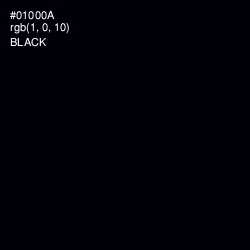 #01000A - Black Color Image