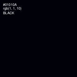 #01010A - Black Color Image