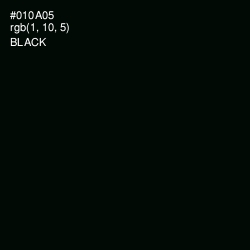 #010A05 - Black Color Image