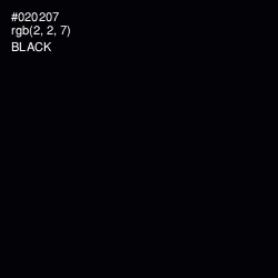 #020207 - Black Color Image
