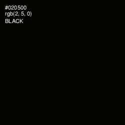 #020500 - Black Color Image