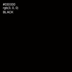 #030000 - Black Color Image