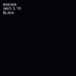 #03030A - Black Color Image