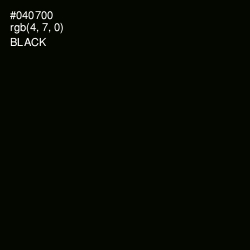 #040700 - Black Color Image