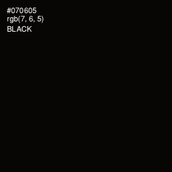 #070605 - Black Color Image